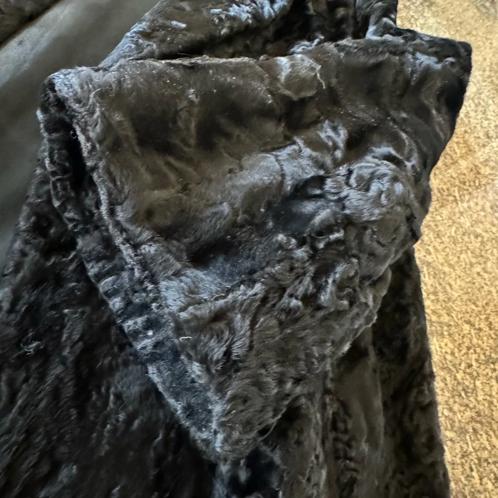 Vintage astrakhan swing coat - Picture 9 of 10